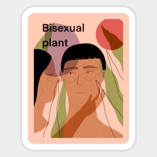 Bisexual plant Sticker